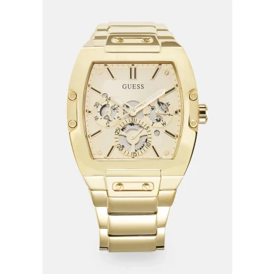 Abbildung von Guess Phoenix Uhr, Herren, Größe: One Size, Champagne sunray/gold tone