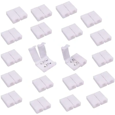 Abbildung von LitaElek 20pcs LED Streifen Verbinder 2 Polig 8mm Breit SMD 3528 2835 Einfarbige Strip Connector Stripe Schnellverbinder Adapter Band Anschluss Steckverbinder Pin Leiste Stecker