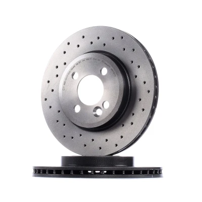Abbildung von BREMBO XTRA LINE 09.A761.1X Bremsscheibe 280 22 4 gelocht/innenbel. beschichtet hochgekohlt MINI: Schrägheck, Clubman, Cabrio
