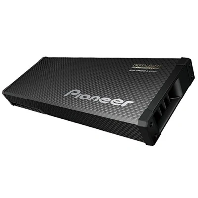 Abbildung von Pioneer TS WX70DA Class D Aktivsubwoofer mit digitaler Bassregelung für tiefedynamische Bässe (200 W), 2 frei wählbare Bassmodi, schwarz, 850 x 97 323 mm