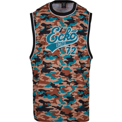 Abbildung von ecko unltd. Bball Top, Herren, Größe: Large, Camouflage black green