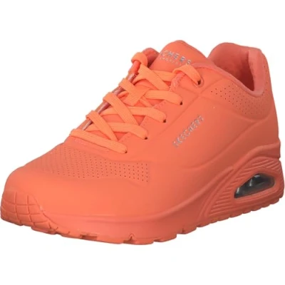 Abbildung von Skechers Damen Uno Night Shades Sneaker, Orange Durabuck, 40 EU