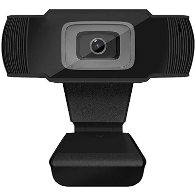 Abbildung von Somikon Webcamera: Full HD USB Webcam mit 5 MP, Autofokus und Dual Stereo Mikrofon (PC Webcam, Kamera für Laptop, Homeoffice)
