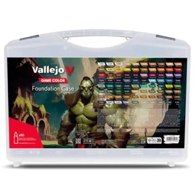 Abbildung von Vallejo 772180 Farbkoffer Game Color, 80x18 ml