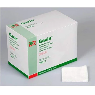 Abbildung von Gazin Kompressen 10x10cm 8fach steril