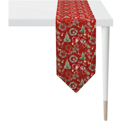 Abbildung von APELT Tischband &quot;9528 WINTERWELT, Weihnachtsdeko, Weihnachten&quot;, (1 St.), Digitaldruck