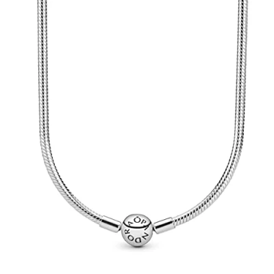 Abbildung von Pandora Snake Halskette, Damen, Größe: 50, Sterling silver