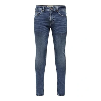 Abbildung von ONLY &amp; SONS Herren ONSWARP ONE MBD 9092 DCC DNM NOOS Skinny fit Jeans, Medium Blue Denim, 29W x 34L