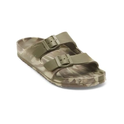 Abbildung von Quiksilver Embark Pantolette flach, Herren, Größe: 45, Gvj1 Kunststoff