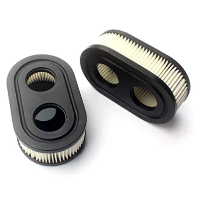 Abbildung von HURI Packung mit 2 Luftfilter für Briggs &amp; Stratton Motoren 550E 550EX Eco Plus 575EX Series 4247 5432 5432K motor Rasenmäher Ersetzt 798339 798452 593260