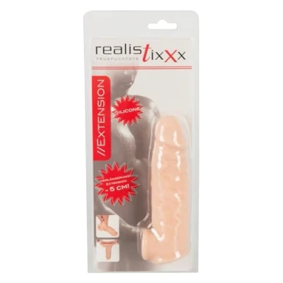 Abbildung von Penishülle „Realistixxx Extension“ verlängert um 5 cm