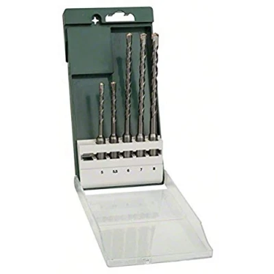 Abbildung von Bosch Accessories 2609255542 Hammerbohrer Set SDS plus, 5tlg. (Ø 5 8 mm)
