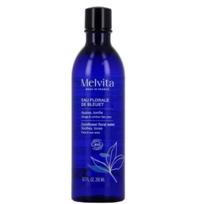 Abbildung von Melvita Flüssig Eau Florale de Bleuet Contour des Yeux et Visage 200 ml