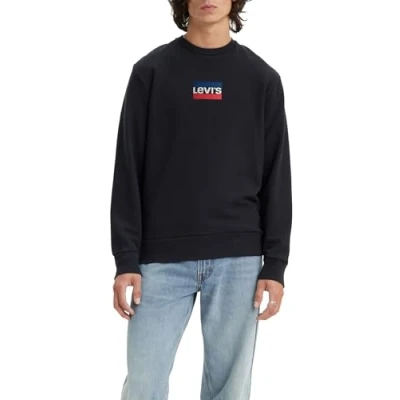 Abbildung von Levi&#039;s THE Original CREW Sweatshirt, Herren, Größe: Medium, Pirate black