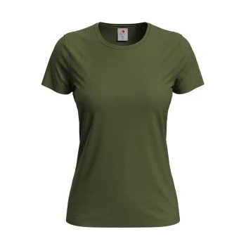 Abbildung von Stedman Apparel Damen Classic T/ST2600 T Shirt, Grün (Hunters Green), 38 (Herstellergröße: Small)