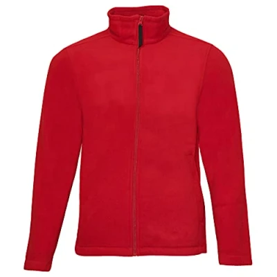 Abbildung von Regatta Vollreißverschluss Microfleece Jacke für Herren Small Classic Red