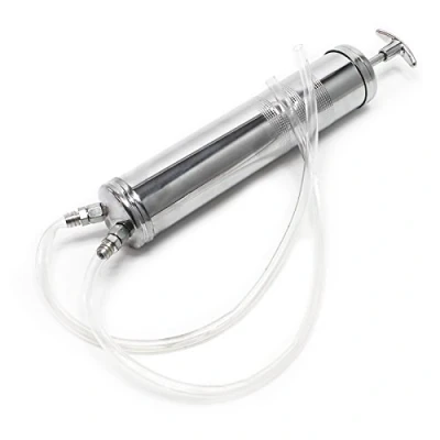 Abbildung von Wiltec Manuelle Öl Absaugpumpe 750 ml Handpumpe Ölsauger Ölspritze
