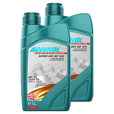 Abbildung von Addinol 2X Motoröl Motorenöl Motor Motoren Oil Engine 2 Takt Super Mix Mz 405 (Rot Gefärbt) 1L