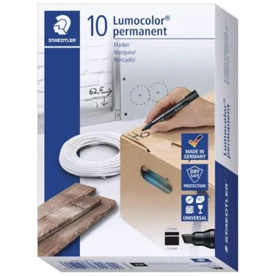 Abbildung von Staedtler Marker Lumocolor permanent 2 5mm blau