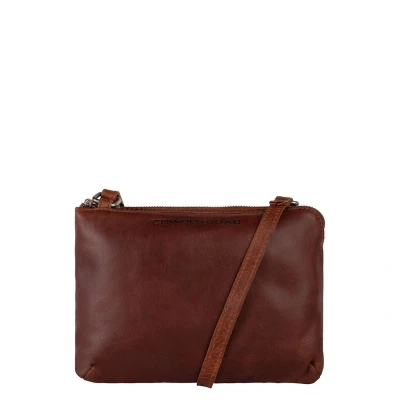 Abbildung von Cowboysbag Plumley 24 CM Umhängetasche, Damen, Größe: One Size, Cognac