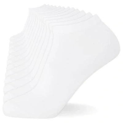 Abbildung von FM London Comfort FIT Trainer 12 PACK Füßlinge, Herren, Größe: 39 42, White