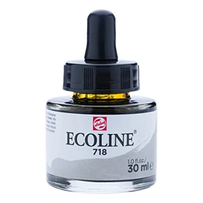 Abbildung von Ecoline Liquid Watercolour Bottle Warm Grey 718