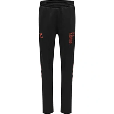 Abbildung von hummel Damen Hmlgg12 Action Training Woman Casual Pants, Black/Cherry Tomato, XS EU