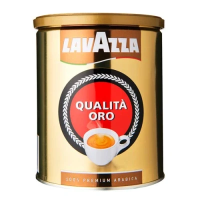 Abbildung von Lavazza Kaffee Qualita Oro, Espresso Arabica Röstkaffee, Bohnenkaffee gemahlen, Filterkaffee, 250g Dose