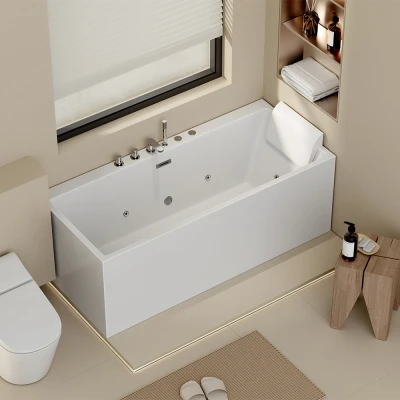 Abbildung von Home Deluxe Whirlpoolbadewanne AMBER 170 x 58 80 cmm