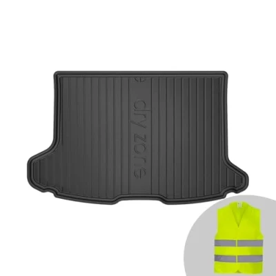 Abbildung von FROGUM DryZone Gummimatte Ganzjährige Praktische Auto Kofferraummatte Kofferraumwanne passend für Volvo C30 2006 2012 Hohe Kante Robust und langlebig