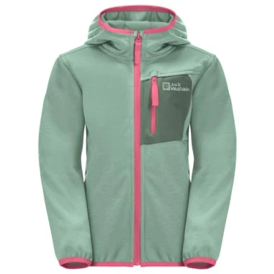 Abbildung von Jack Wolfskin Active Jacket K Fleecejacke für Kinder, Größe: 176, Granite green