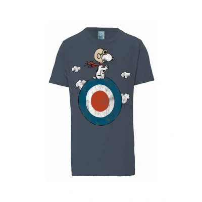 Abbildung von Logoshirt Print Peanuts Snoopy Tshirt print, Herren, Größe: 3XL, Blau