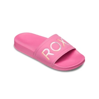 Abbildung von Roxy Slippy Badesandale für Kinder, Größe: 33, Rpc Kunststoff/polyamid