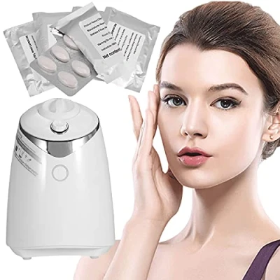 Abbildung von Face Mask Maker Machine mit 32 Stk. Kollagen, Machine, Gesichtsbehandlung, DIY Natural Fruit Vegetable SPA Hautpflege für Handbrust Hand Neck Skin Care (Maschine)