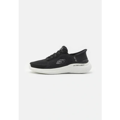 Abbildung von Skechers Herren Men&#039;s Bounder 2.0 Emerged Slip Sneaker, Schwarz/Weiß, 45.5 EU