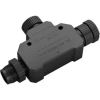 Abbildung von Philips Hue Outdoor T Stecker, Zubehör für Ihr Niedervolt System, schwarz, wetterfest (IP67)