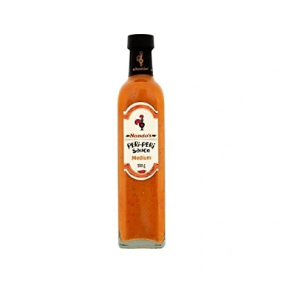 Abbildung von Nandos Peri Sauce Medium 500G Packung mit 2