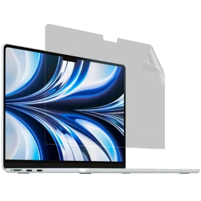 Abbildung von MyGadget Folie [ Matt ] kompatibel mit Apple MacBook Air 15,3 Zoll Model A2941 2023 M2 A3114 2024 M3 Display Schutz Bildschirm Schutzfolie Entspiegelt