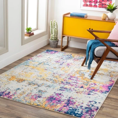Abbildung von Surya Teppich &quot;Abstract 2320&quot;, rechteckig, Modern Marmor Design, Wohnzimmerteppich, Schlafzimmer