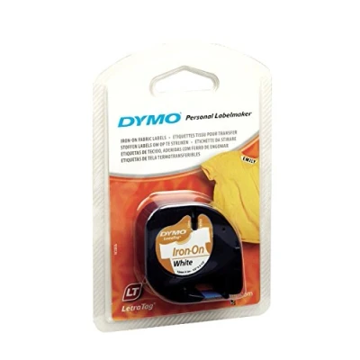 Abbildung von DYMO LetraTAG Band zum Aufbügeln (1,2 cm x 2 m)