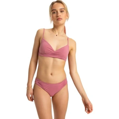 Abbildung von Roxy Classics Bikinihose, Damen, Größe: Medium, Heather rose
