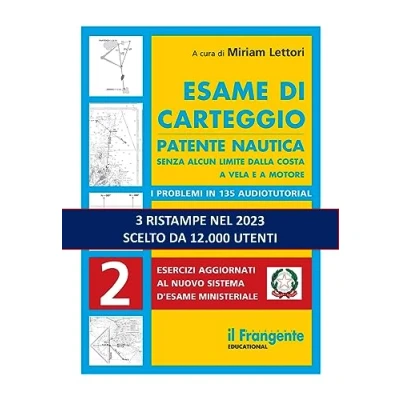 Abbildung von Esame di carteggio. Patente nautica senza alcun limite dalla costa a vela e motore. Con espansione online