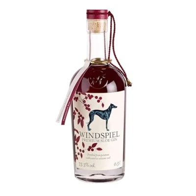 Abbildung von Windspiel Premium Sloe Gin (1 x 0.5 l) ausgezeichneter Manufaktur mit handverlesenen Schlehen aus der Eifel