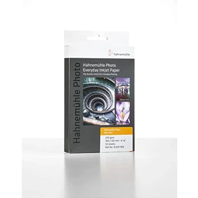 Abbildung von Hahnemühle Photo Matt Fibre, 200g/m², 100 x 150 mm, naturweiß, Cards, 50 Blatt