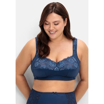 Abbildung von Sheego Bustier, Damen, Größe: 85B, Saphir