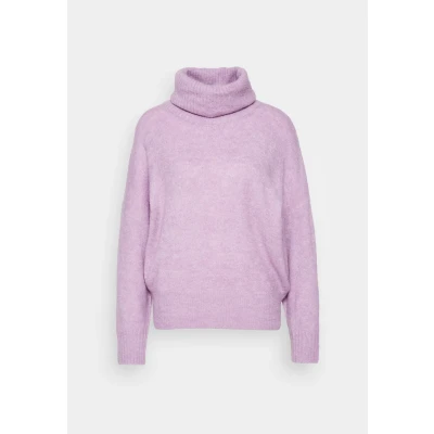 Abbildung von ICHI Ihkamara RN Strickpullover, Damen, Größe: Large, Smoky grape