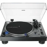 Abbildung von Audio Technica LP140XPBKEUK Professioneller Manueller DJ Plattenspieler mit Direktantrieb Schwarz