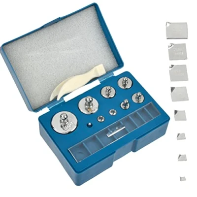 Abbildung von Kalibriergewichte Set 17PCS 10mg 100g Kalibriergewicht Gewichte Waage Präzision Edelstahl Kalibrier Präzise Prüfgewicht Kalibrierung Digitalwaagen usw.