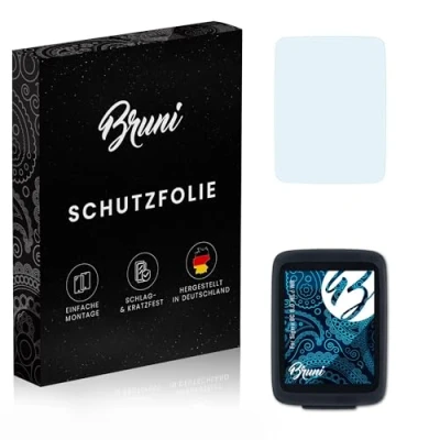 Abbildung von Bruni Schutzfolie kompatibel mit Sigma BC 8.0 WL/WR Folie, glasklare Displayschutzfolie (2X)