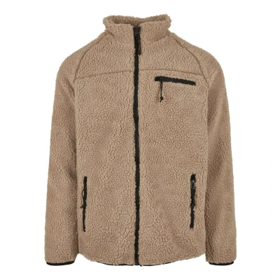 Abbildung von Brandit Accessoires Teddy Fleecejacke, Herren, Größe: 4XL, Camel